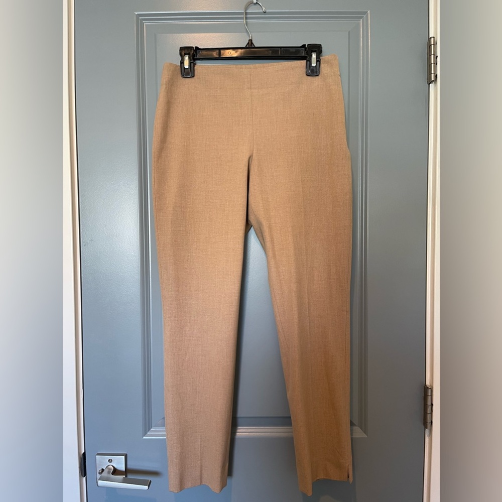 Talbots ankle length light camel tan color 6P